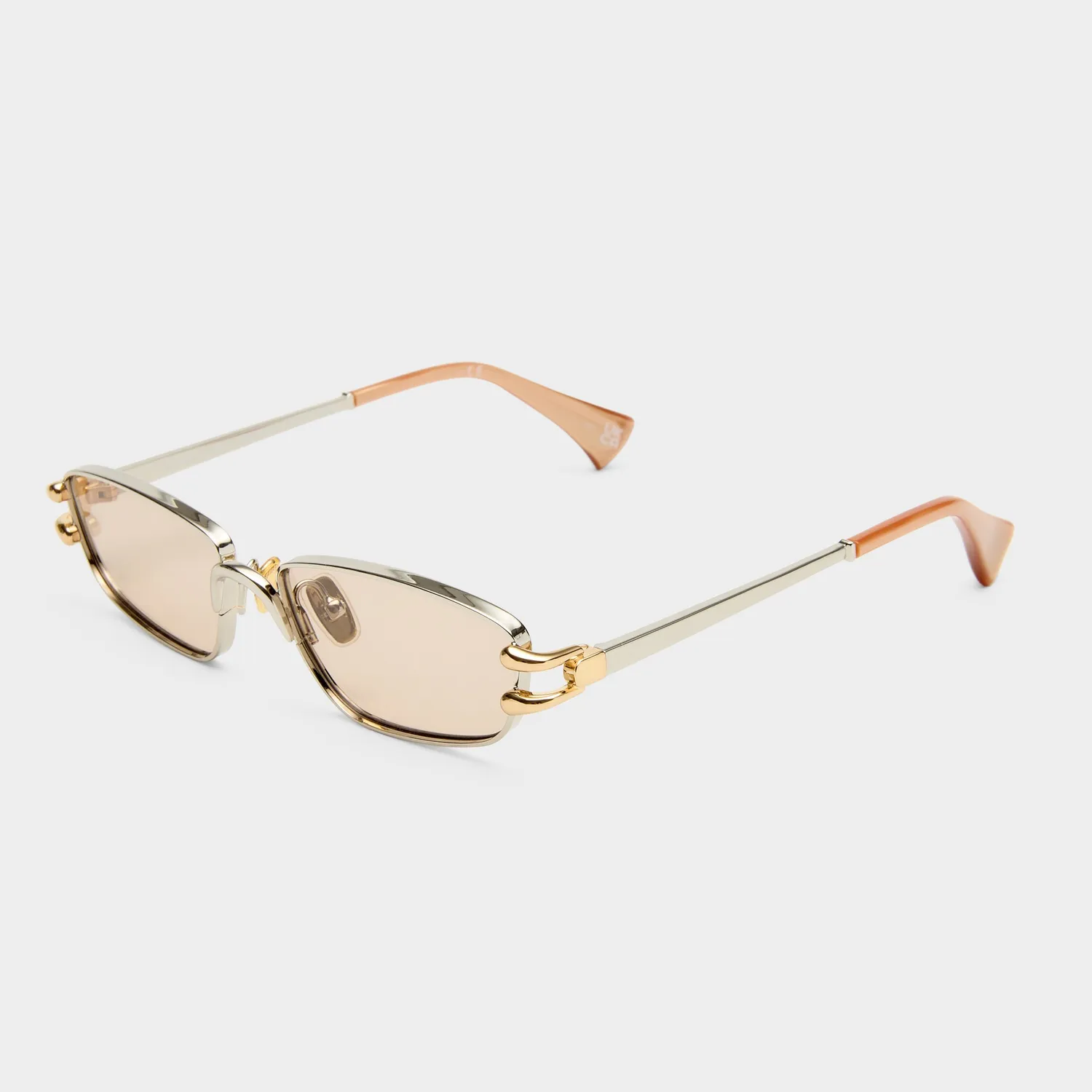 Le Specs Numero Cinco occhiali da sole argento marrone