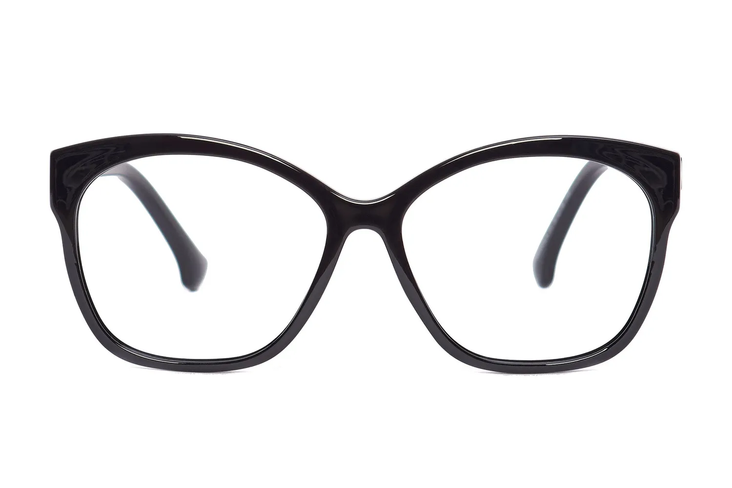 SEA2SEE Panarea montatura da vista nera cat eye leggera