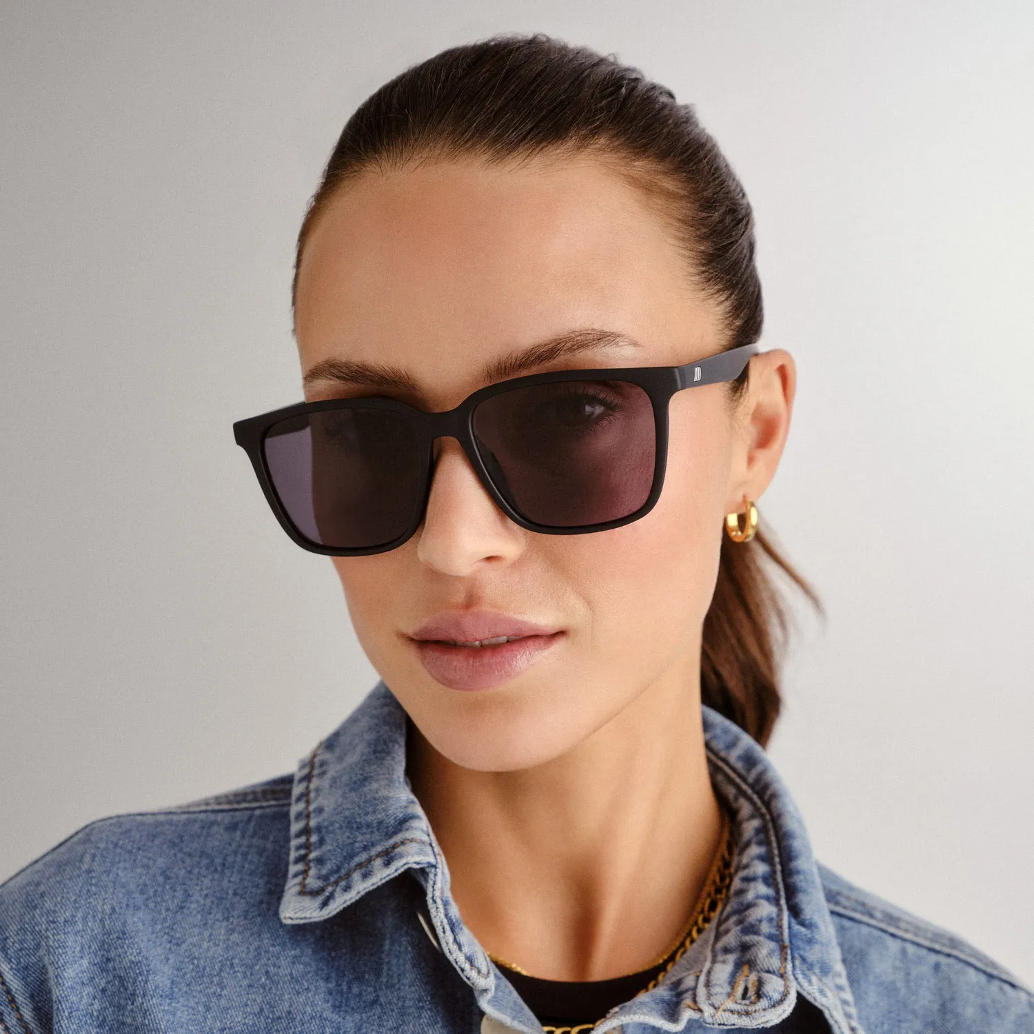 Le Specs Fair Game occhiale da sole matte black smoke