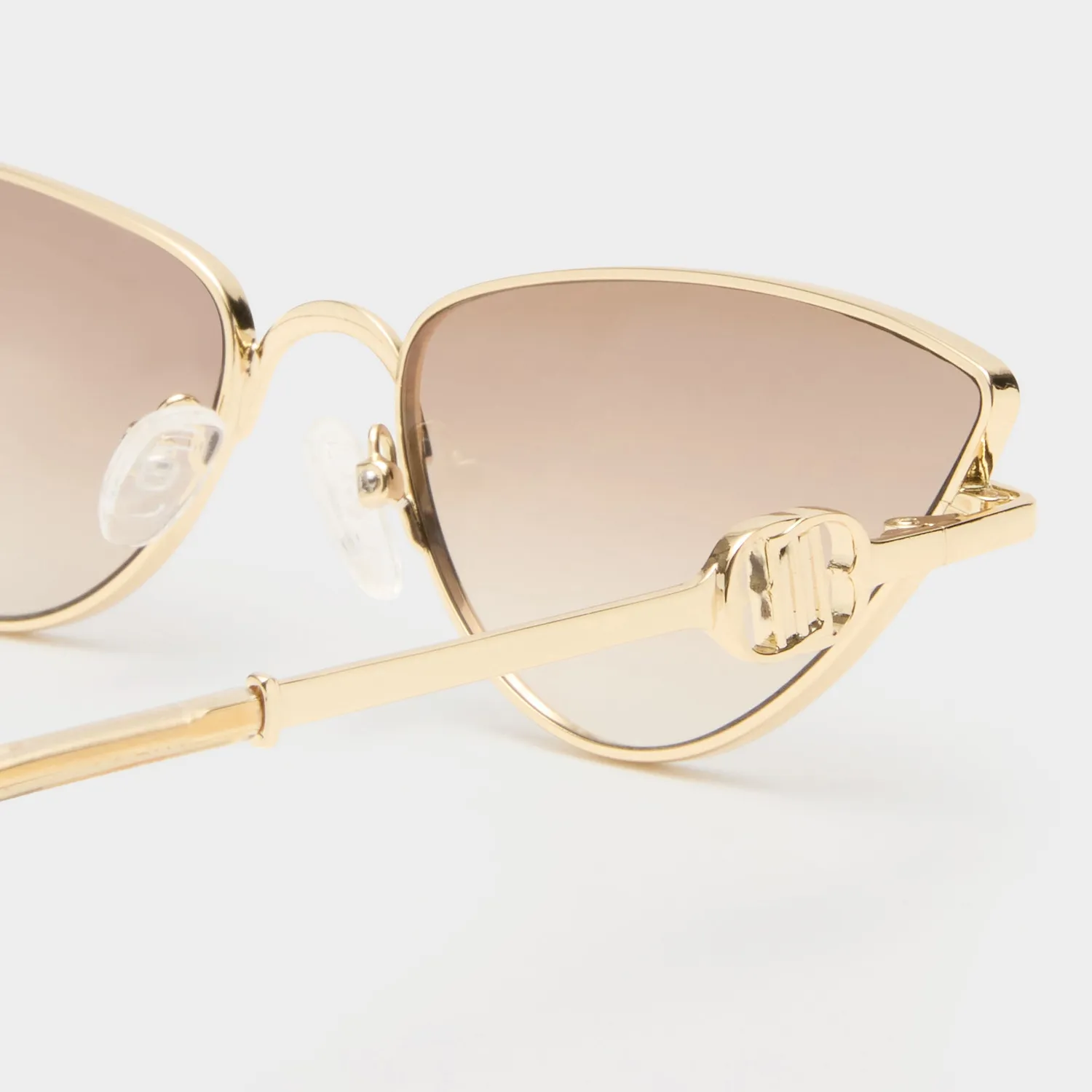 Le Specs The Soiree occhiali da sole cat-eye oro