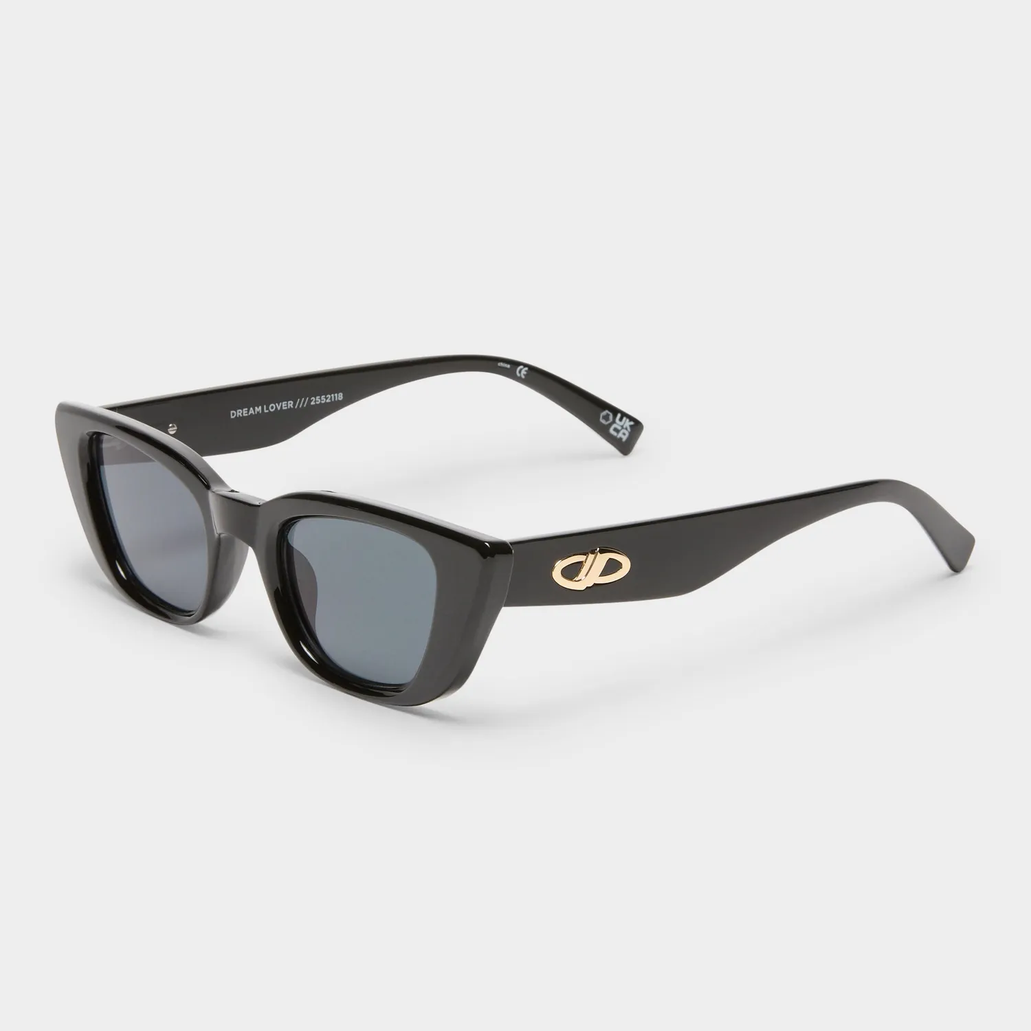 Le Specs Dream Lover occhiali da sole neri cat-eye