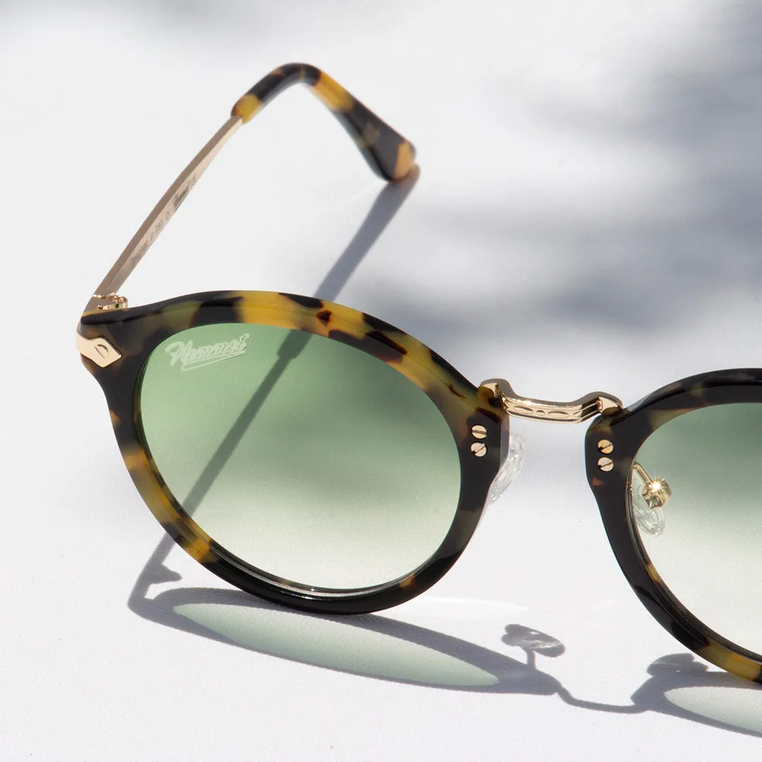 Hemmet Vintage Raider Deluxe occhiale da sole verde acetato