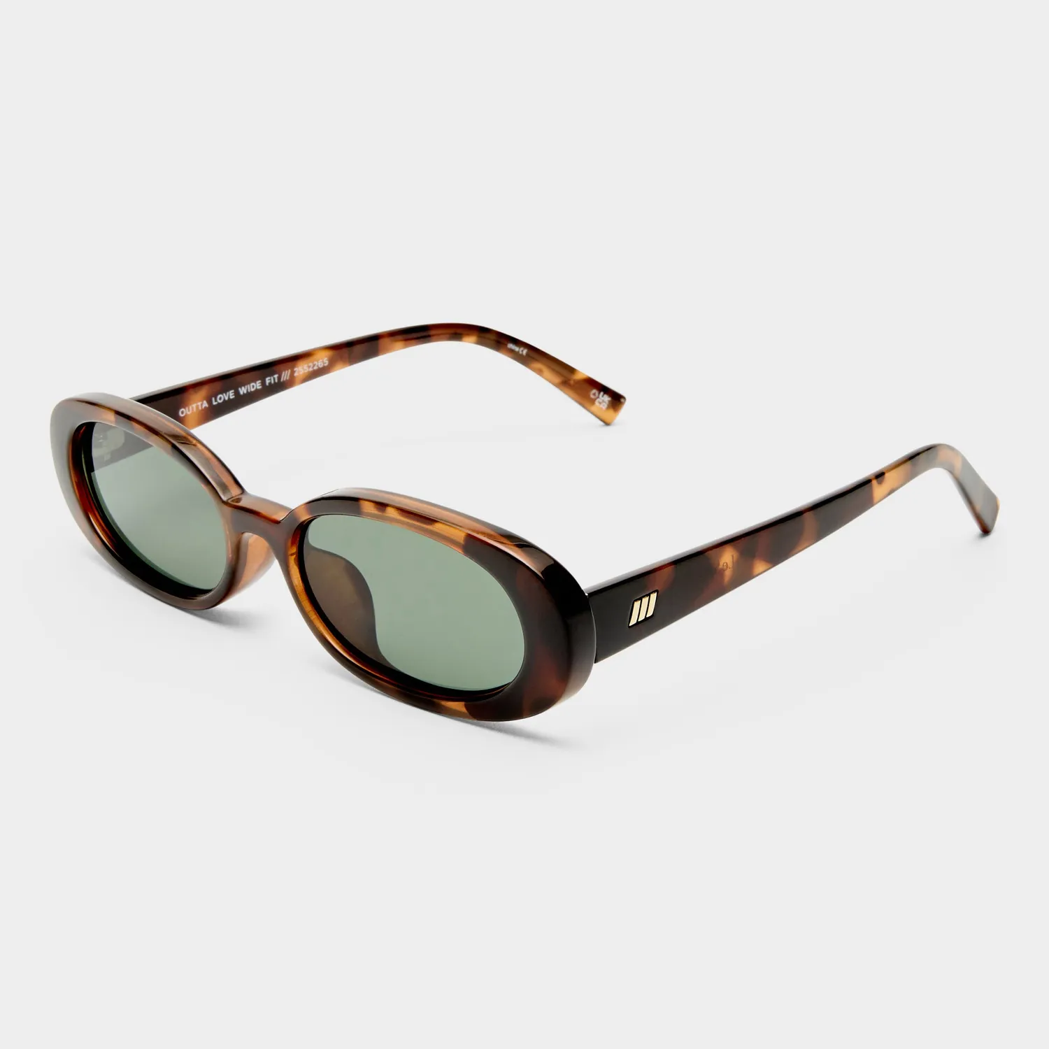 Le Specs Outta Love occhiale da sole tort lente verde