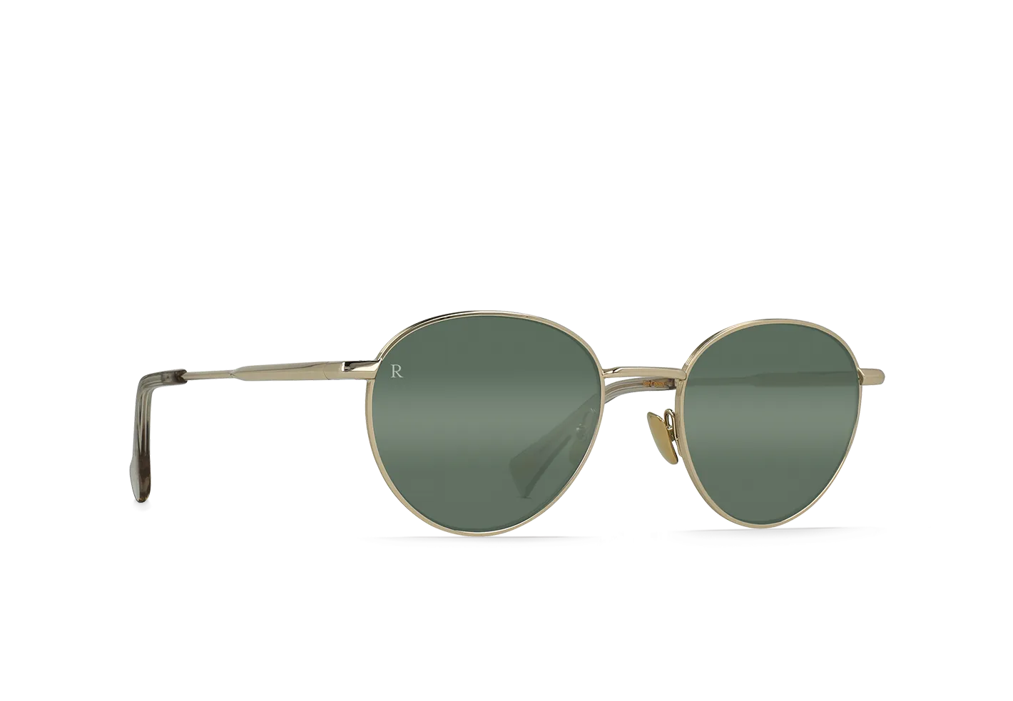 Raen Andreas Gold occhiali da sole aviatore metallo 51
