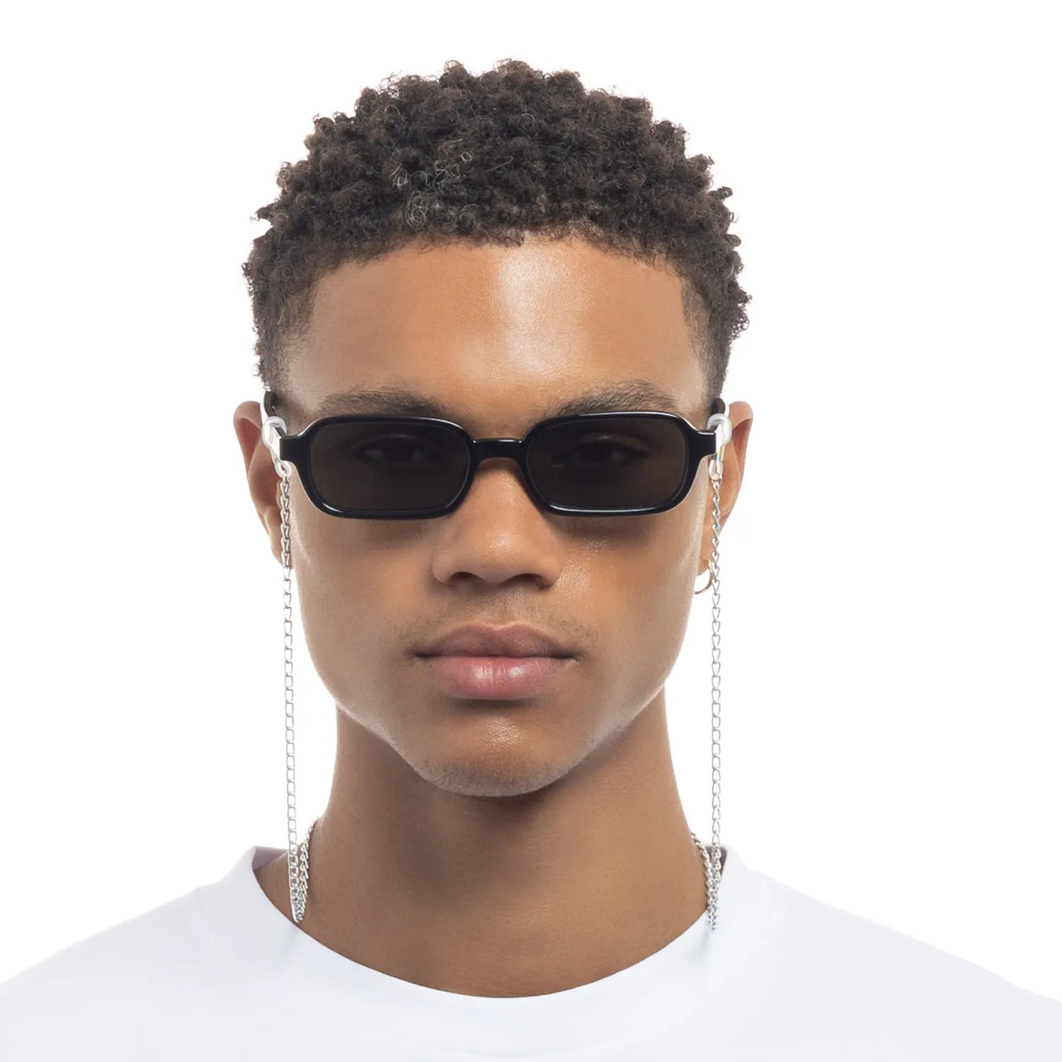 Le Specs Fine Neck Chain catenella argento