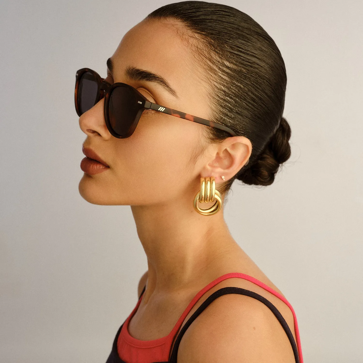 Le Specs Bandwagon occhiali da sole matte tort polarizzati