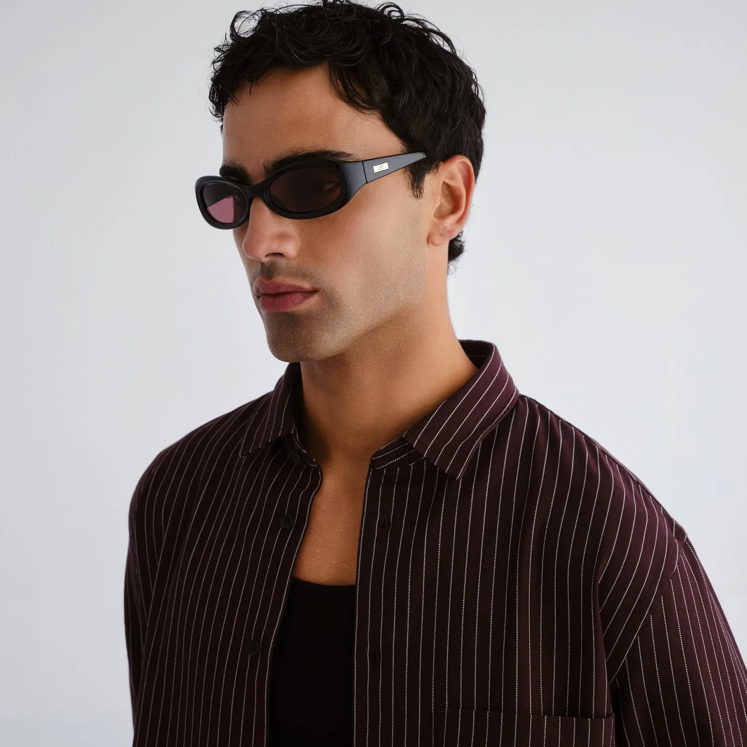 Le Specs Nightcrawler occhiali da sole neri avvolgenti