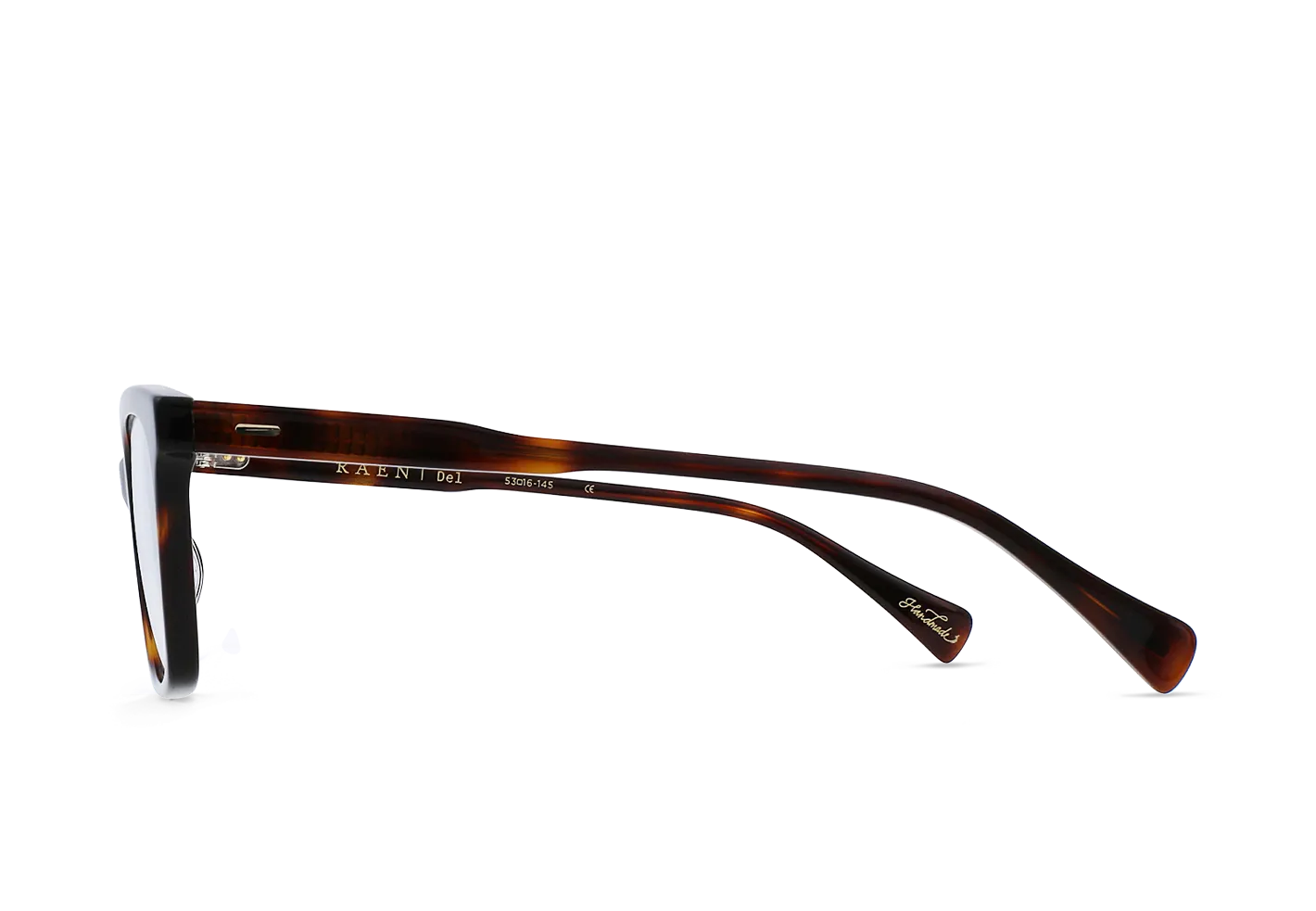 Raen Del montatura da vista Kola Tortoise Clear 53