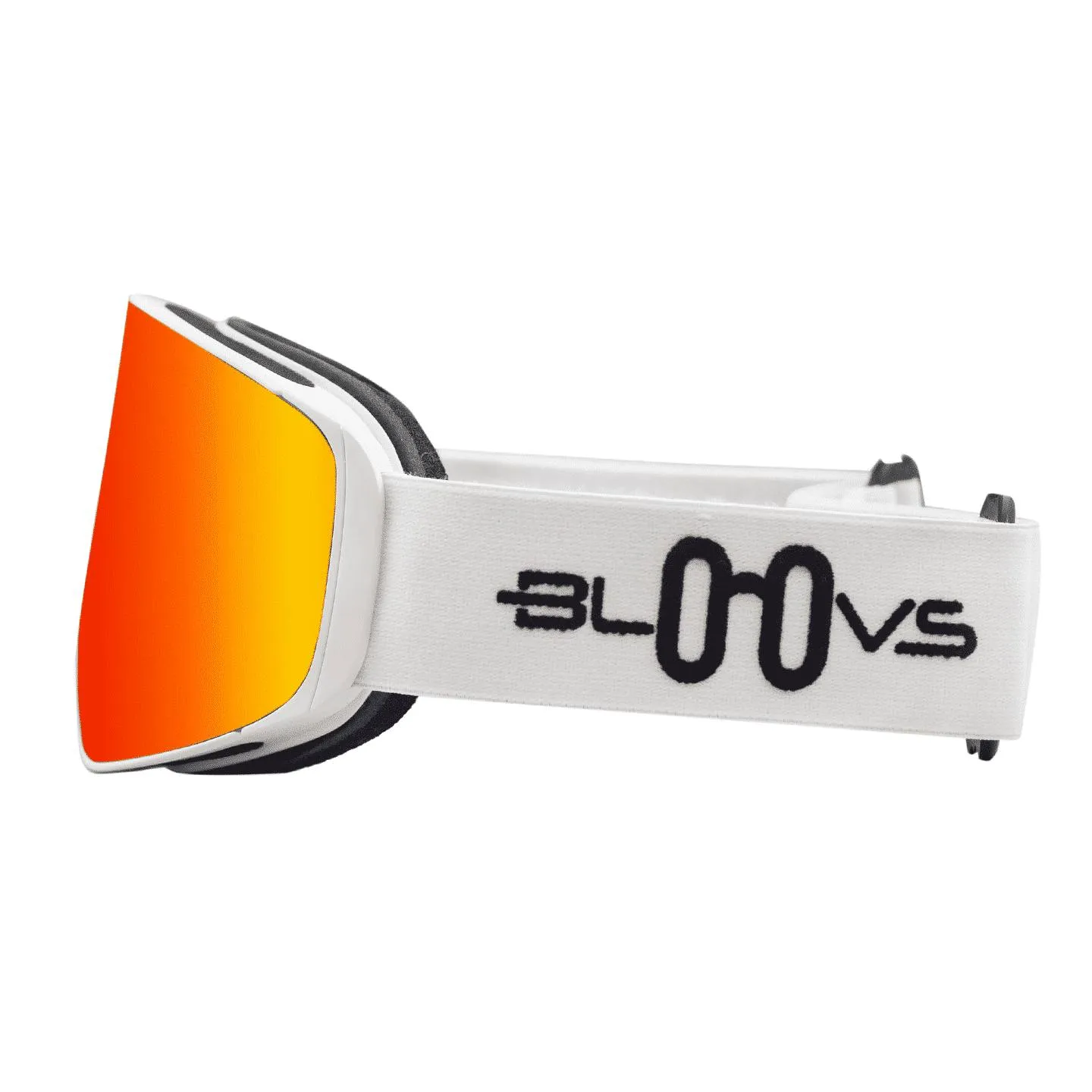 Bloovs Aspen maschera da sci arancio bianco