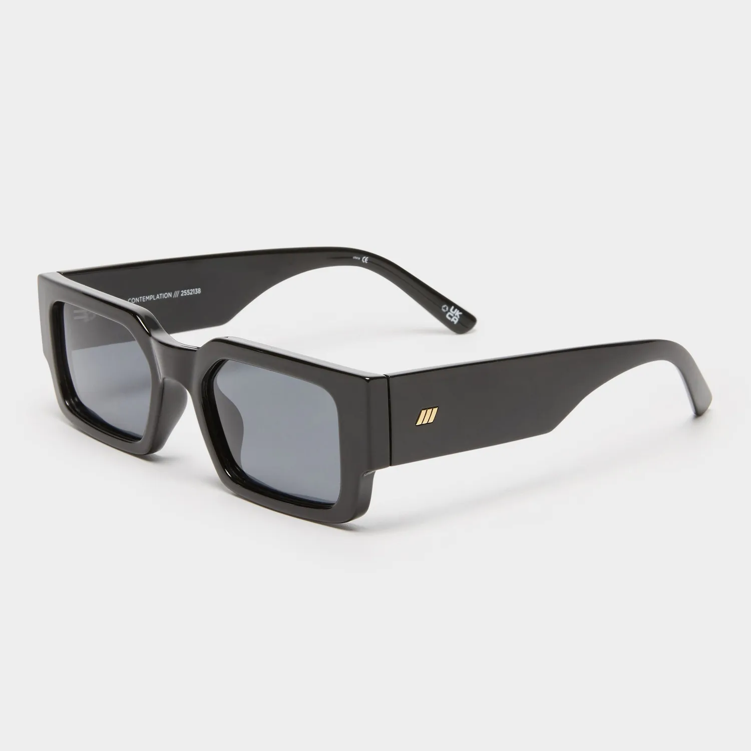 Le Specs Contemplation occhiali da sole nero polarizzati