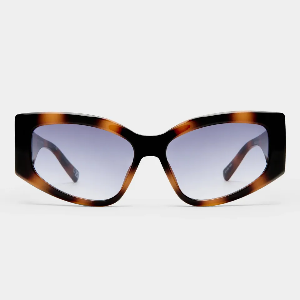Le Specs The Haunting occhiale da sole tartarugato sfumato