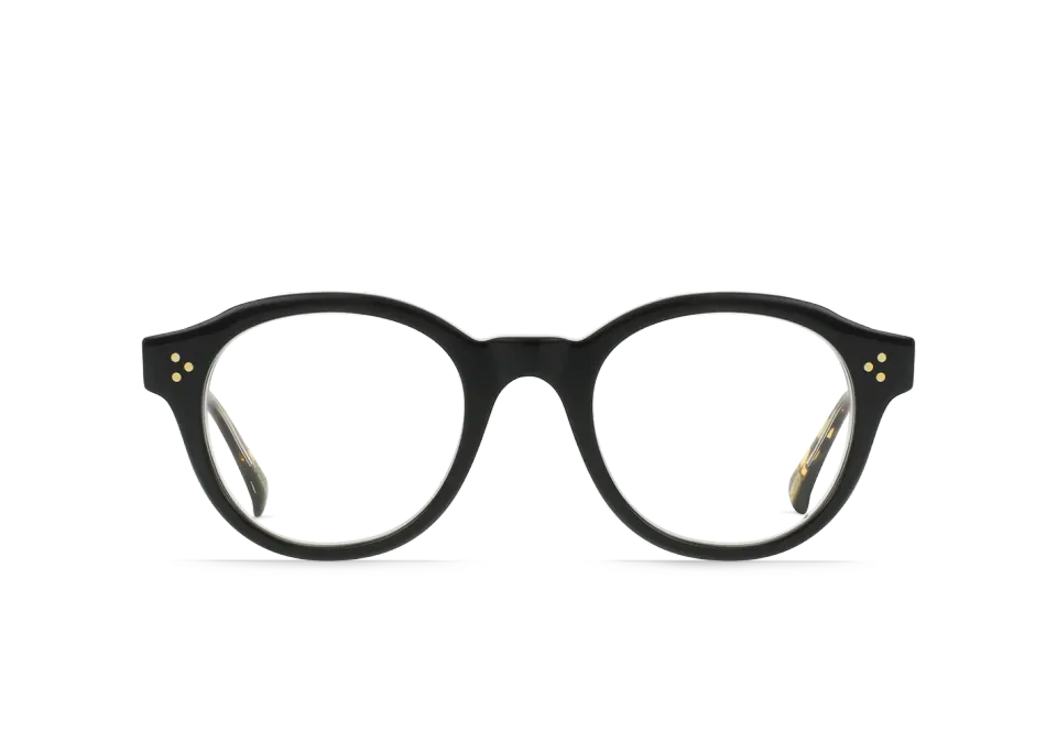 Raen Neelan montatura da vista Crystal Black 48 rotonda