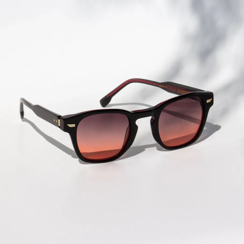 Hemmet Eclectic America occhiali da sole bicolore