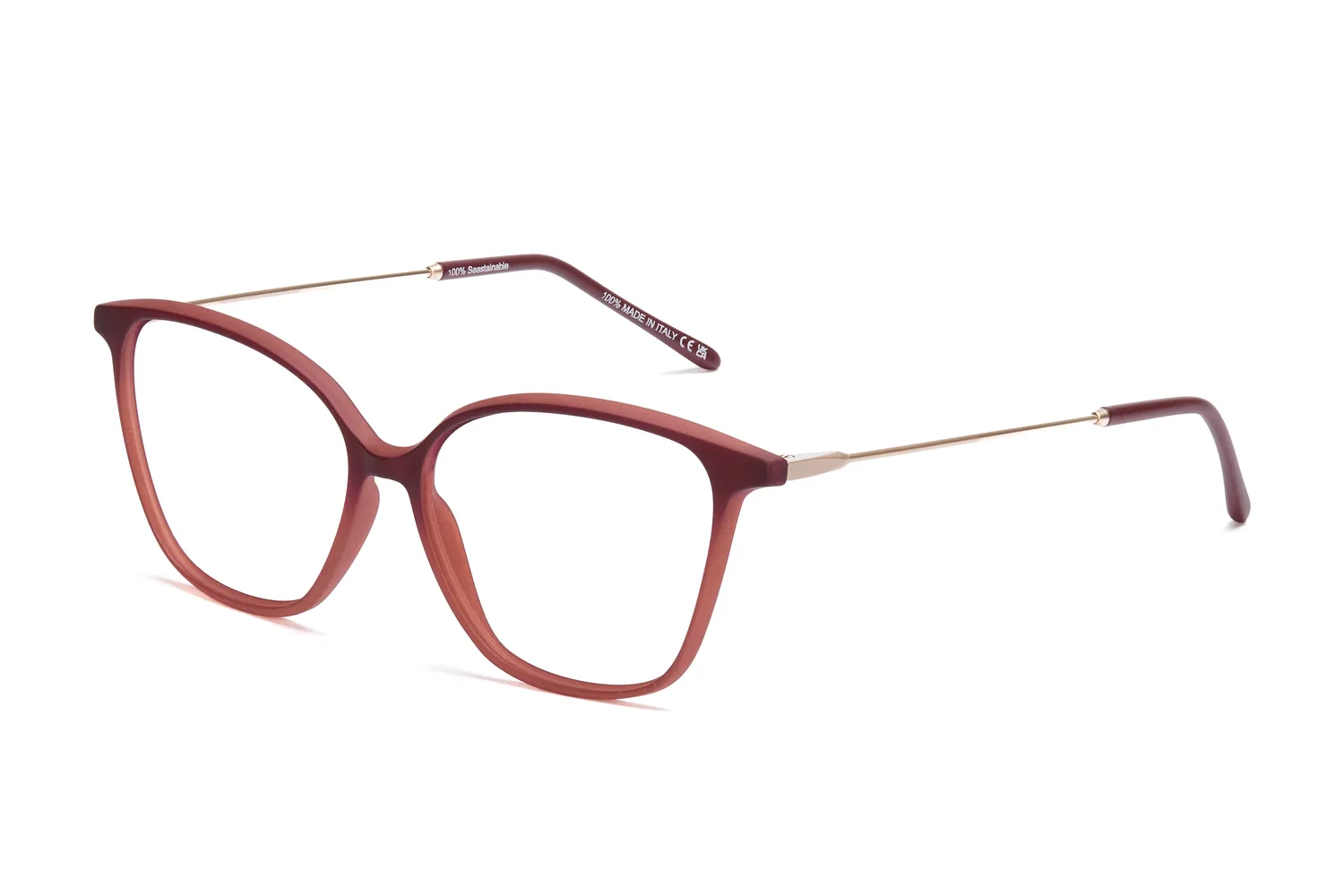 Sea2See Aliseo montatura da vista nera cat eye
