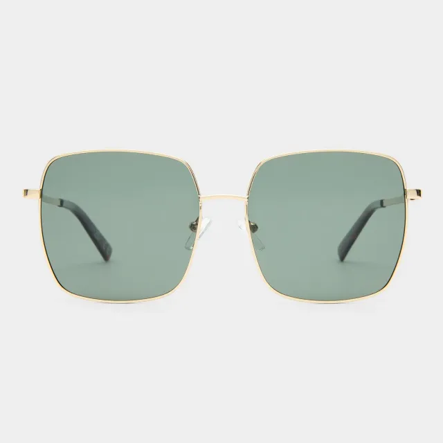 Le Specs Cherished occhiali da sole oro khaki polarizzati