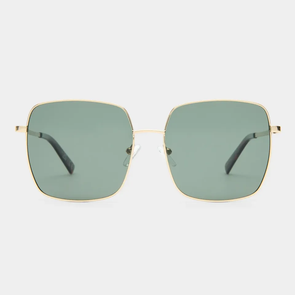 Le Specs Cherished occhiali da sole oro khaki polarizzati