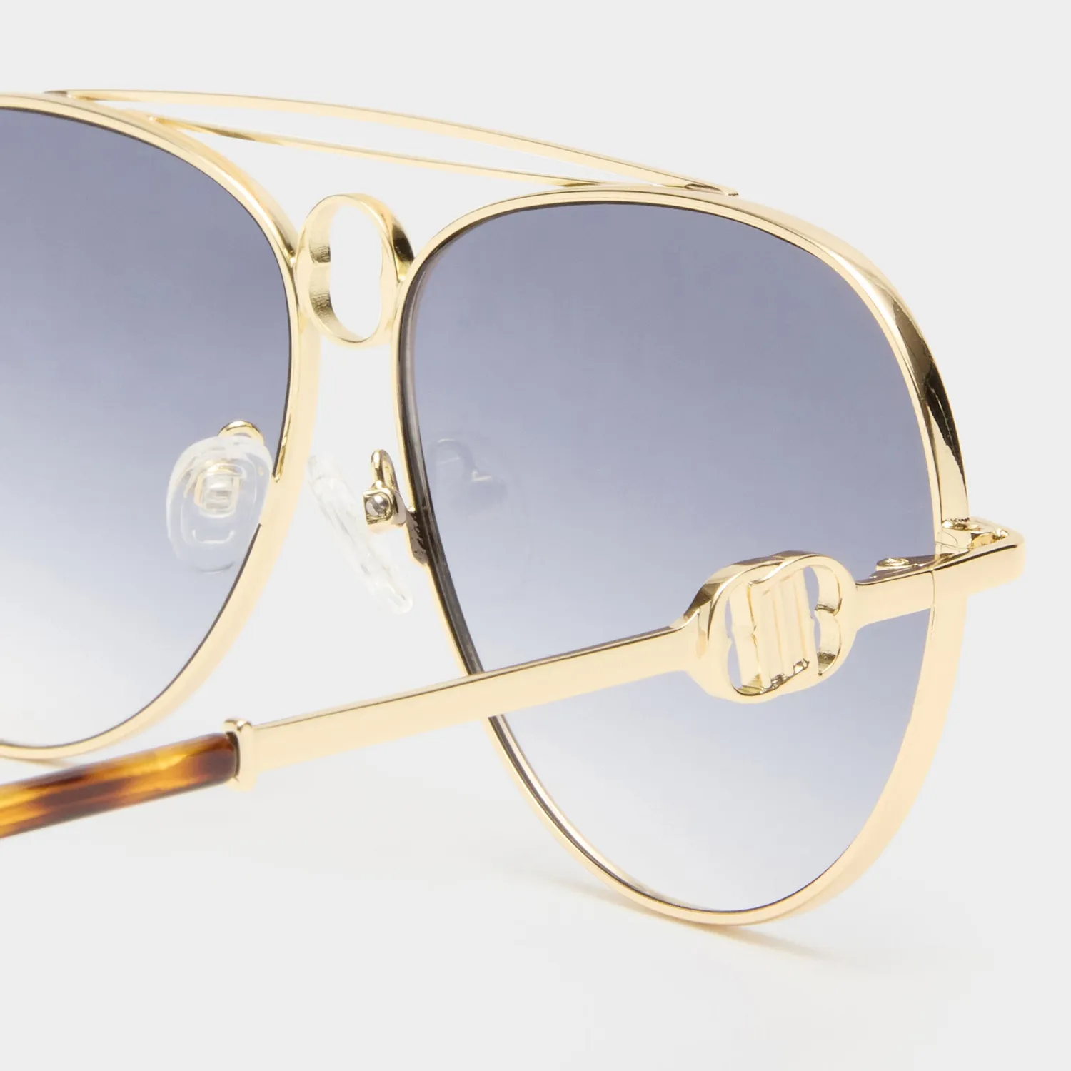 Le Specs Abracadabra occhiale da sole oro fumo sfumato