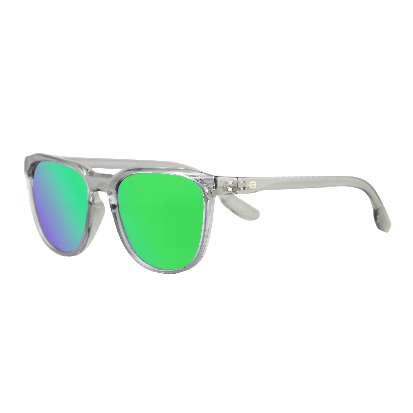 Bloovs Oslo Crystal Gray Green occhiali da sole grigi verdi