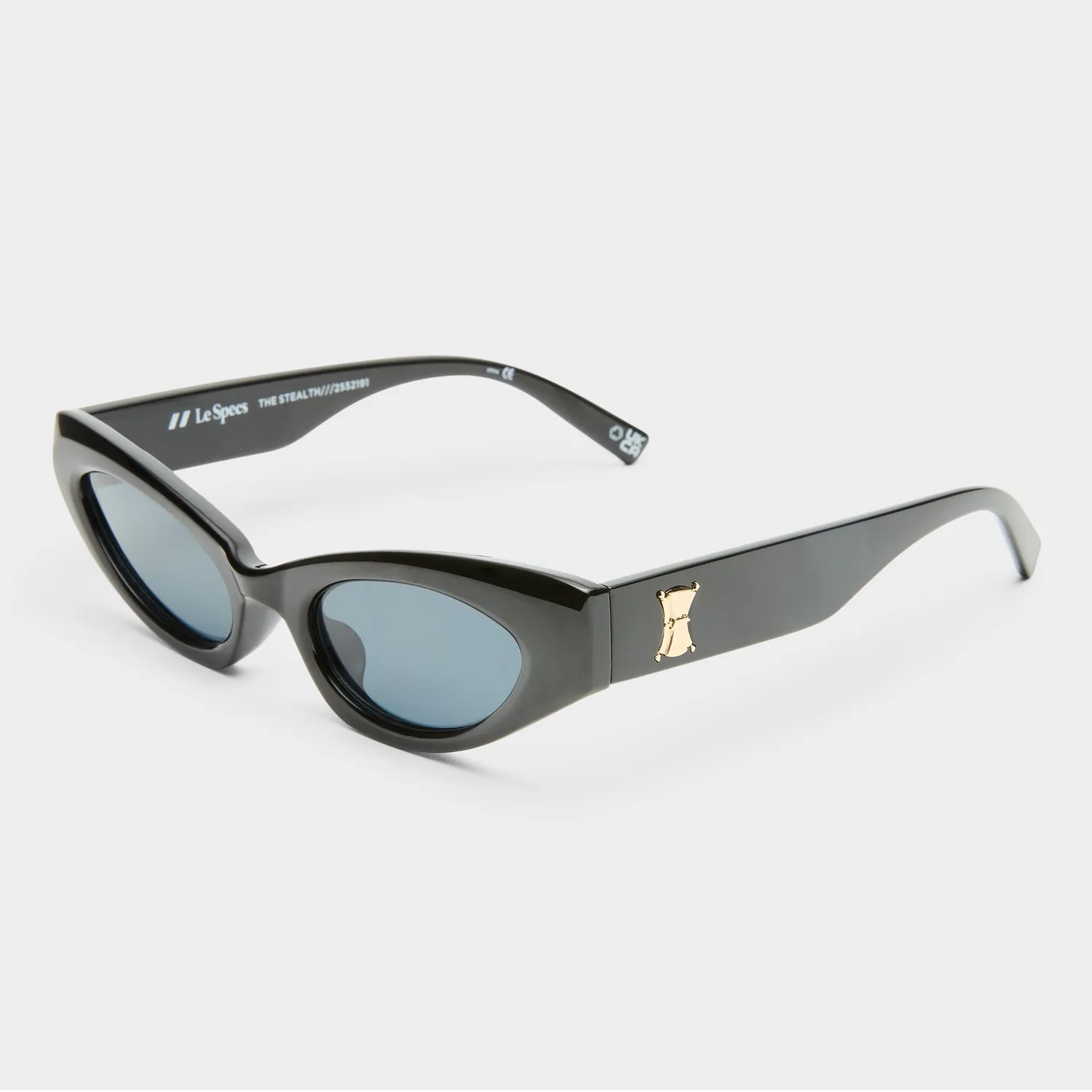 Le Specs The Stealth occhiali da sole neri cat-eye