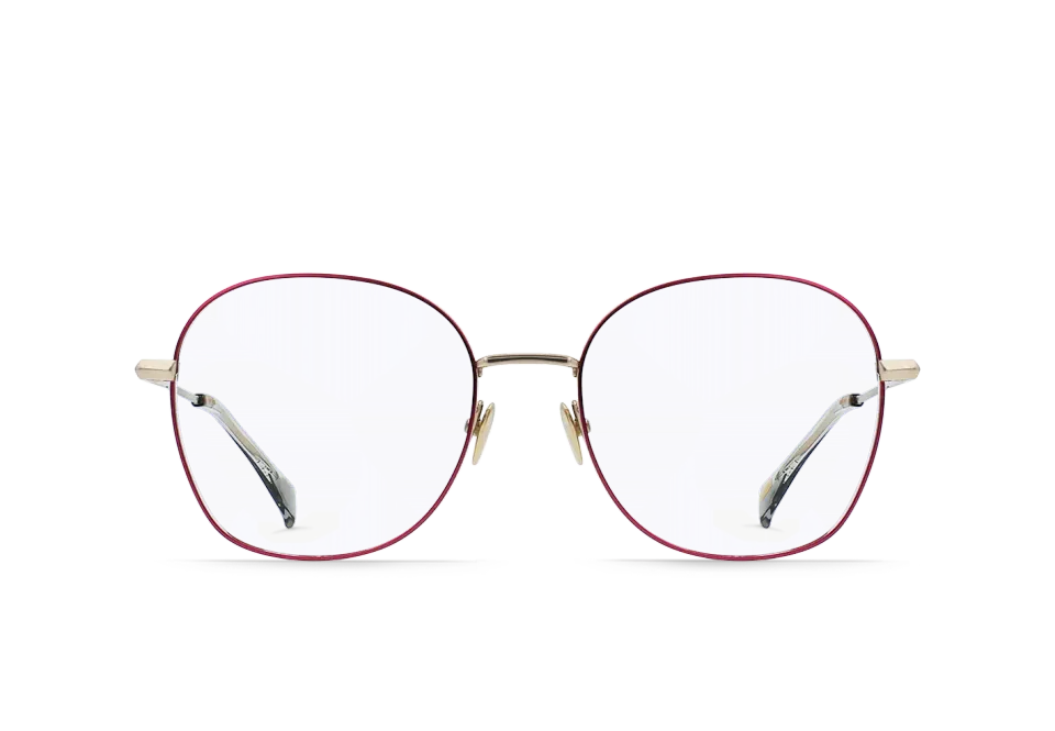 Raen Finny Pink Gold montatura da vista titanio 55 leggera