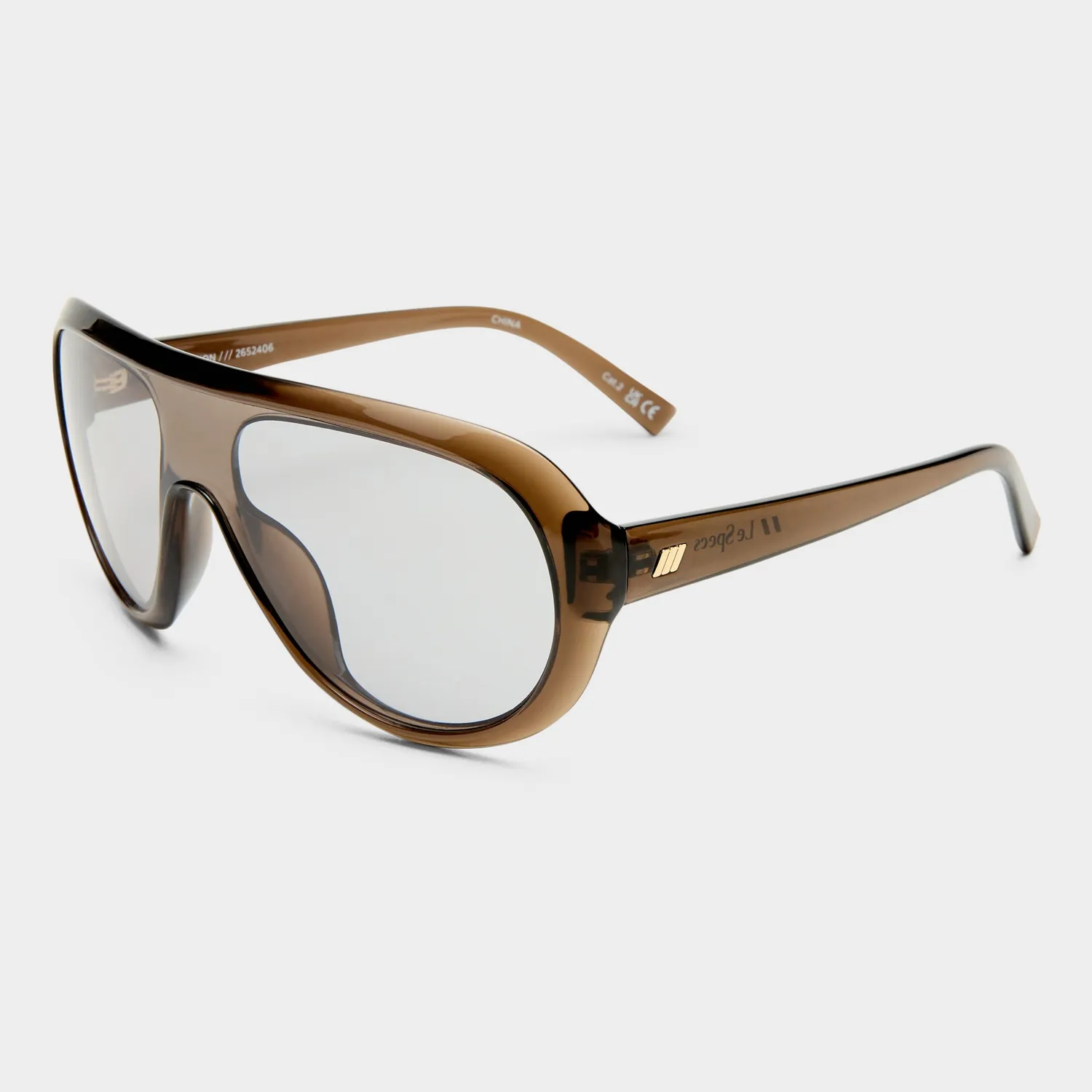 Le Specs Obsession occhiali da sole dark taupe smoke
