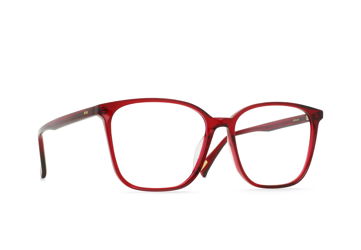 Raen Neese montatura da vista Oxblood Clear acetato 56