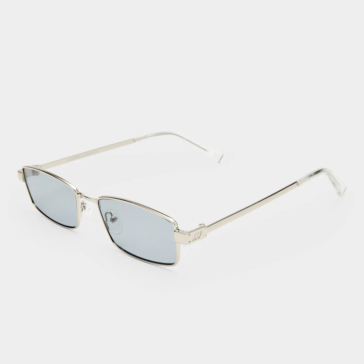 Le Specs Bizarro occhiali da sole silver rettangolari