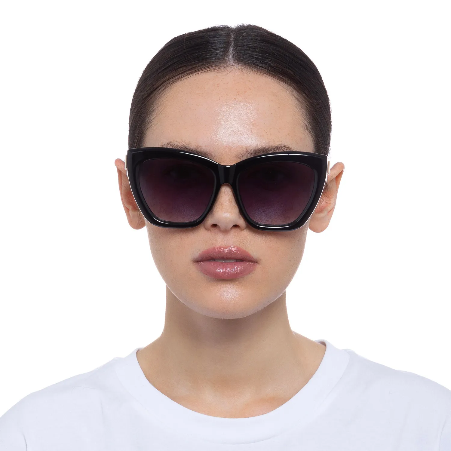 Le Specs Vamos occhiale da sole nero cat-eye