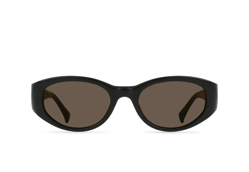 Raen Kwela Recycled Black Agave occhiale da sole 53 ovale