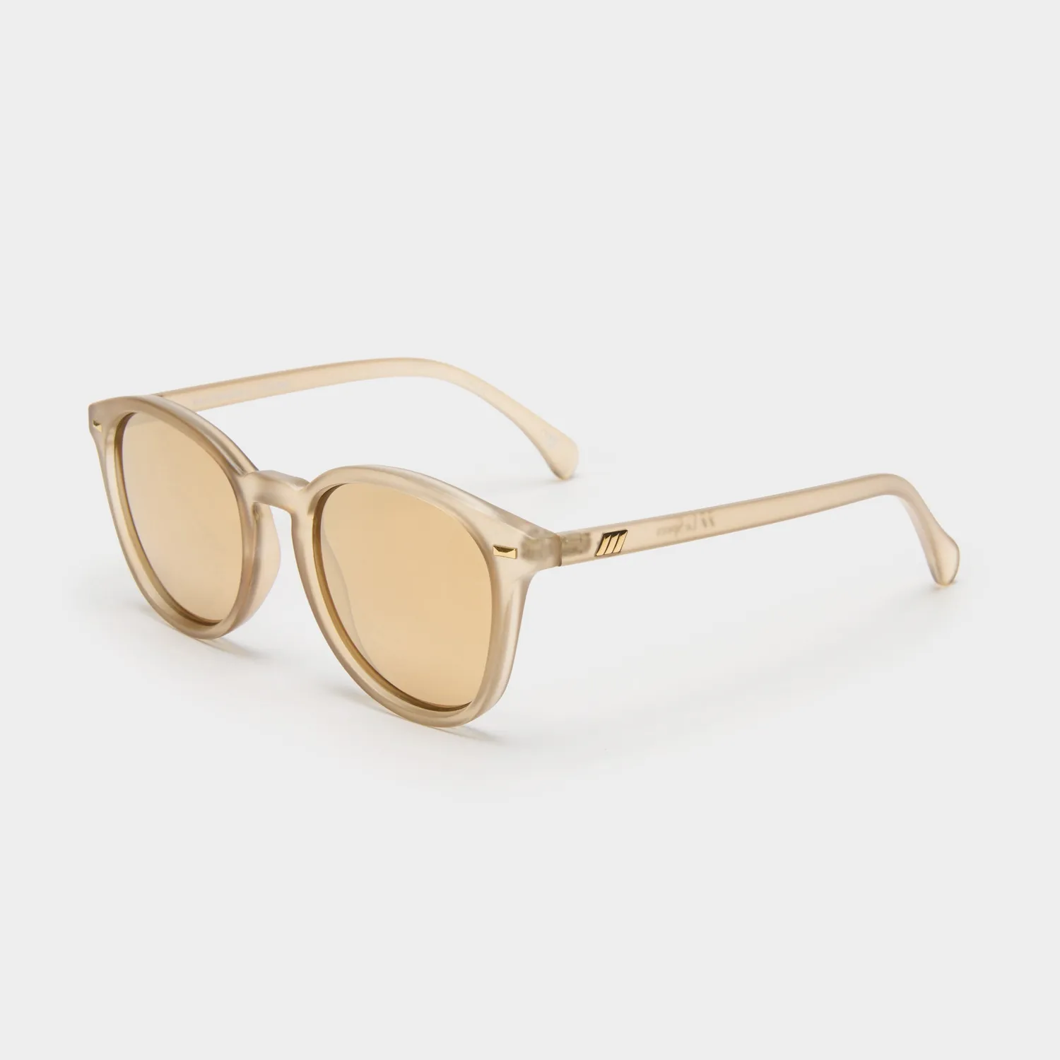 Le Specs Bandwagon occhiali da sole pietra opaco specchiati