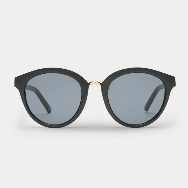 Le Specs Influx occhiali da sole neri tondi