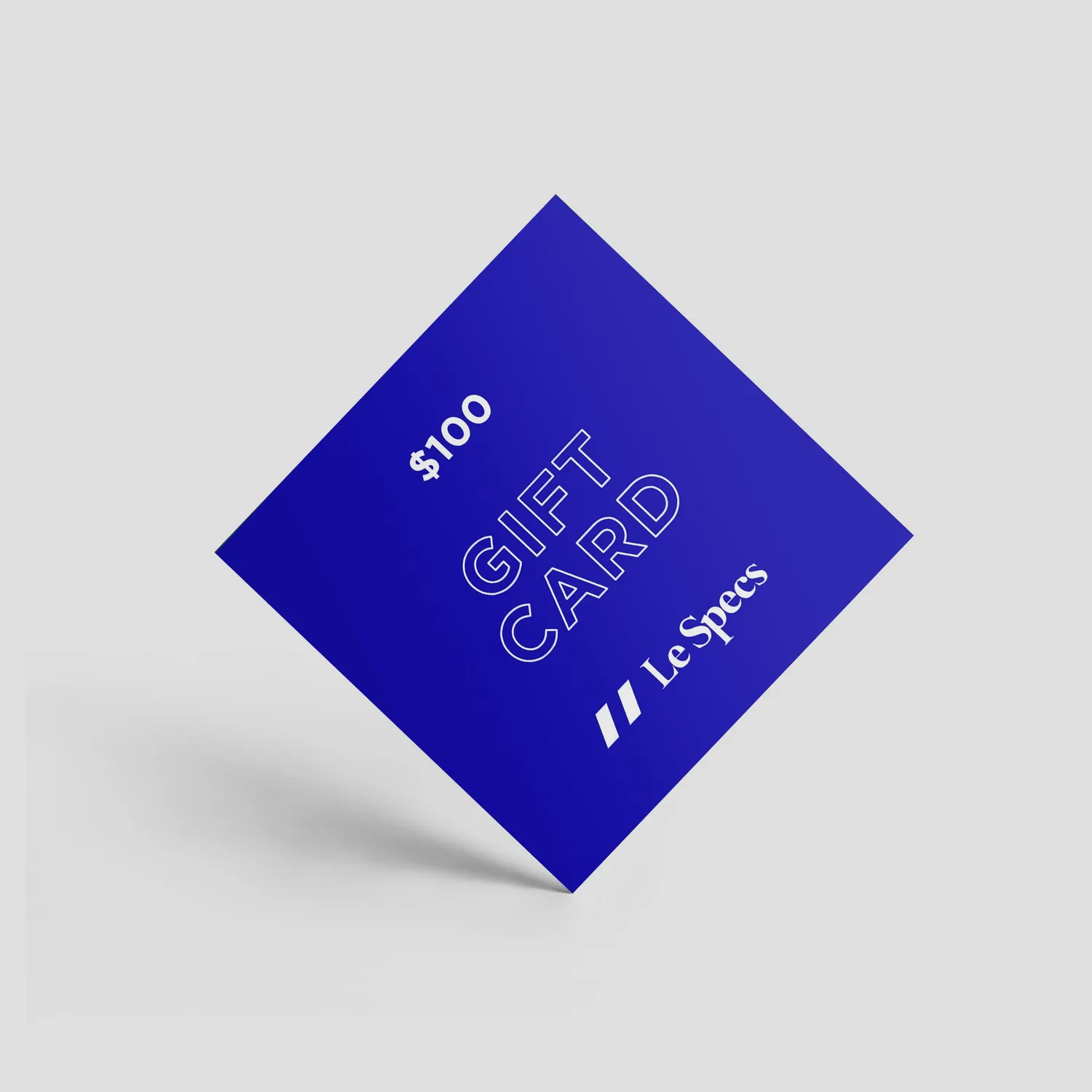 Le Specs gift card carta regalo 100 dollari email
