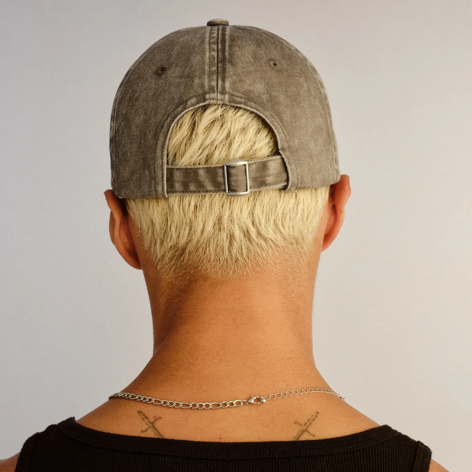 Le Specs Logo Cap cappellino grigio cotone