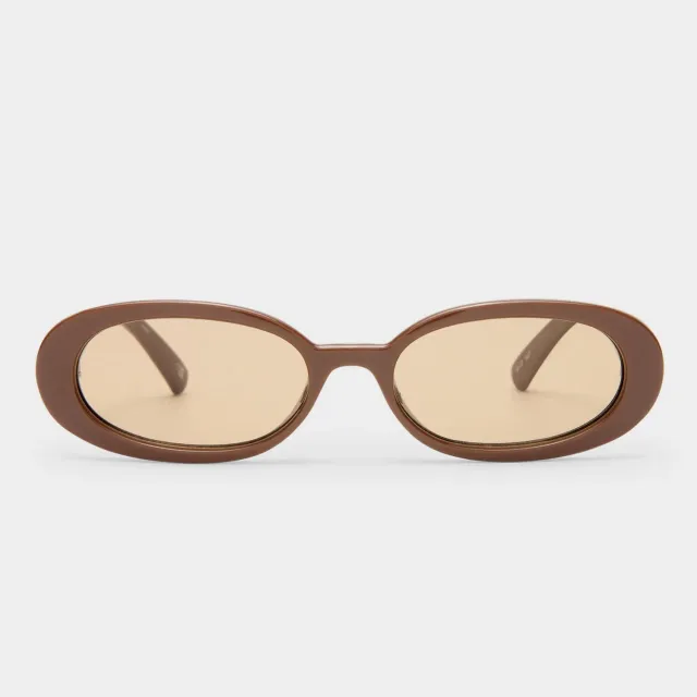 Le Specs Outta Love occhiali da sole cocoa piccolo