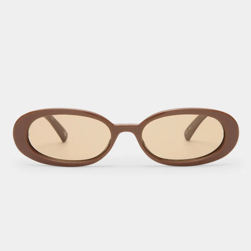 Le Specs Outta Love occhiali da sole cocoa piccolo