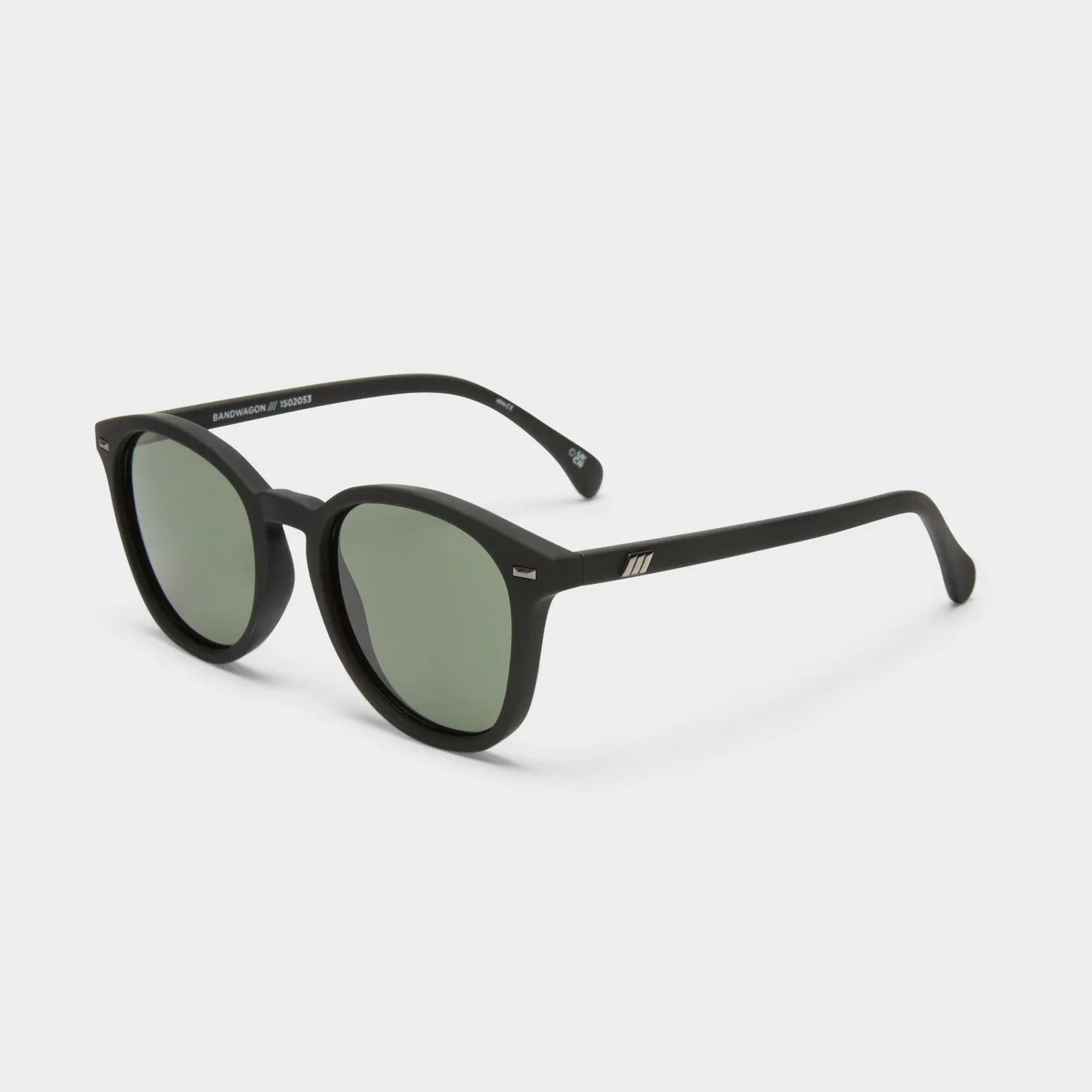 Le Specs Bandwagon occhiali da sole nero tondi