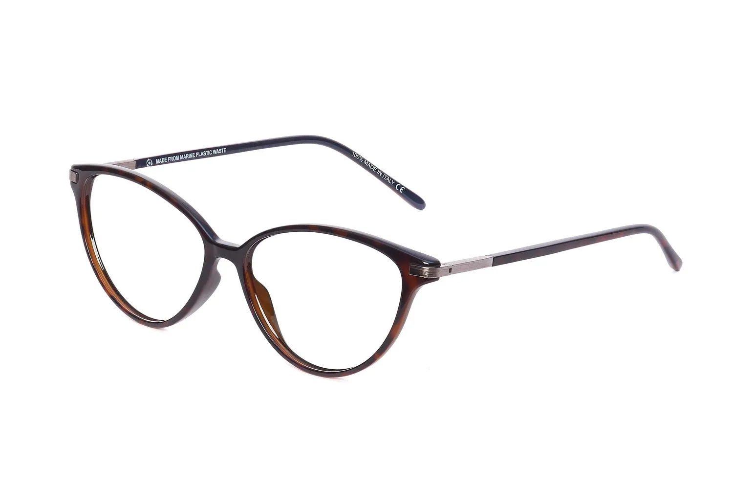 Sea2See Sardinia montatura da vista havana blu cat-eye