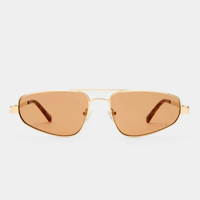 Le Specs Treasure occhiali da sole gold aviatore