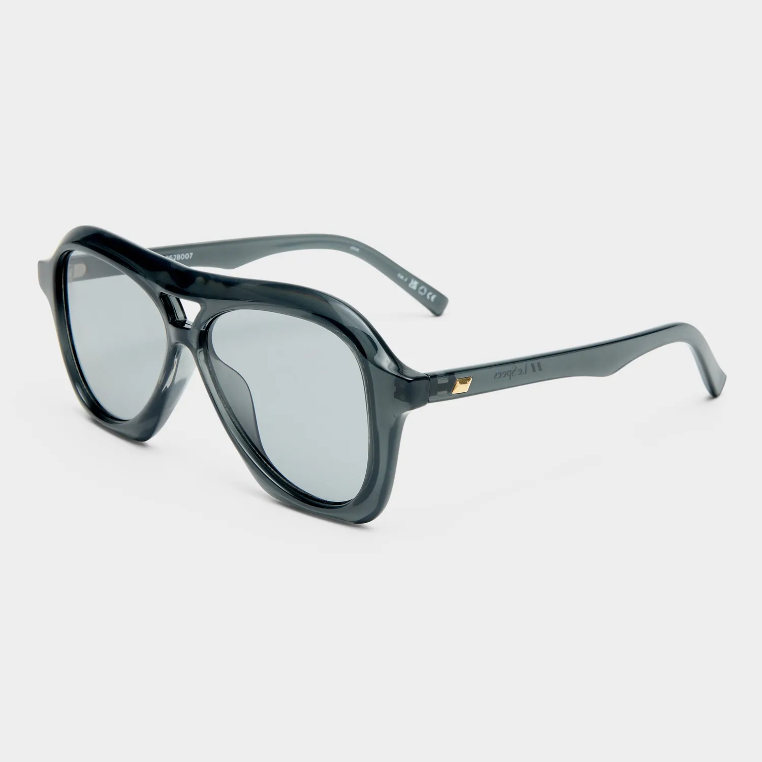 Le Specs Drizzle occhiale da sole grigio fumo unisex
