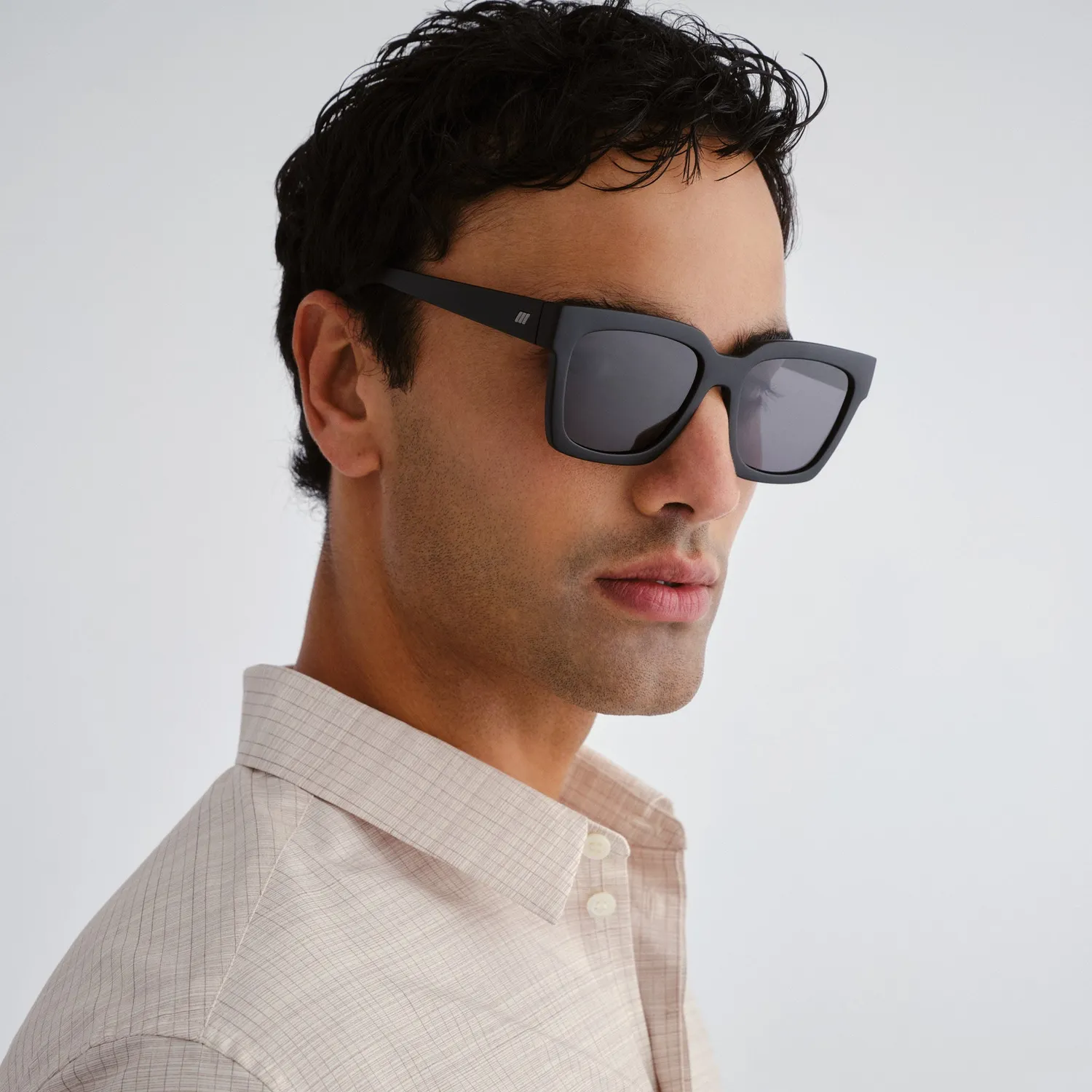Le Specs Weekend Riot occhiale da sole nero opaco polar