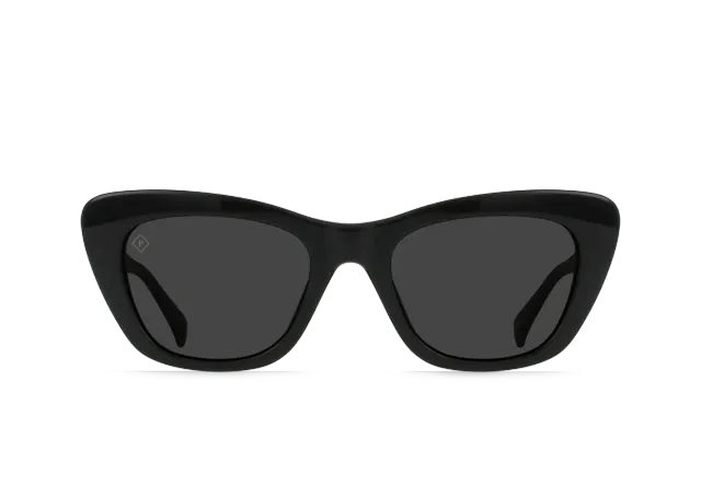 Raen Kimma Recycled Black Smoke occhiale da sole 52 polarizzato