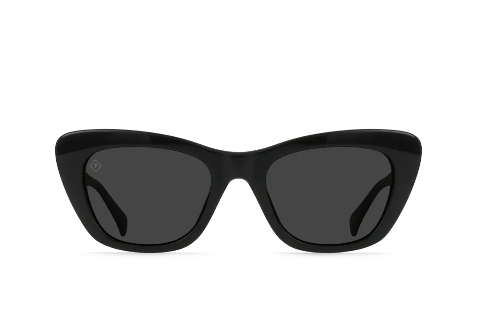 Raen Kimma Recycled Black Smoke occhiale da sole 52 polarizzato