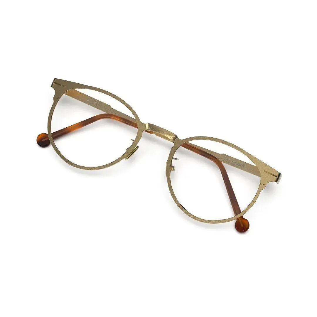 Hemmet America The Seattle occhiali da vista Gold in alluminio