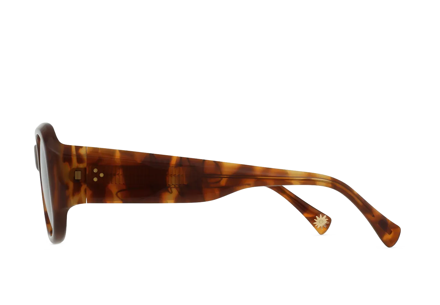Raen Zouk occhiale da sole Oso Tortoise 53 oversize