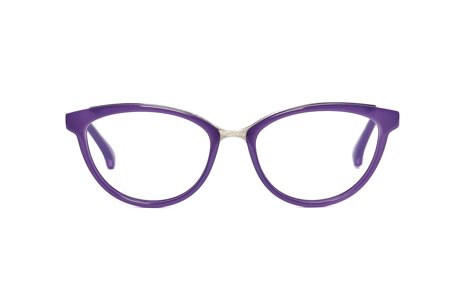 Sea2See Malta montatura da vista mauve cat eye 52 mm
