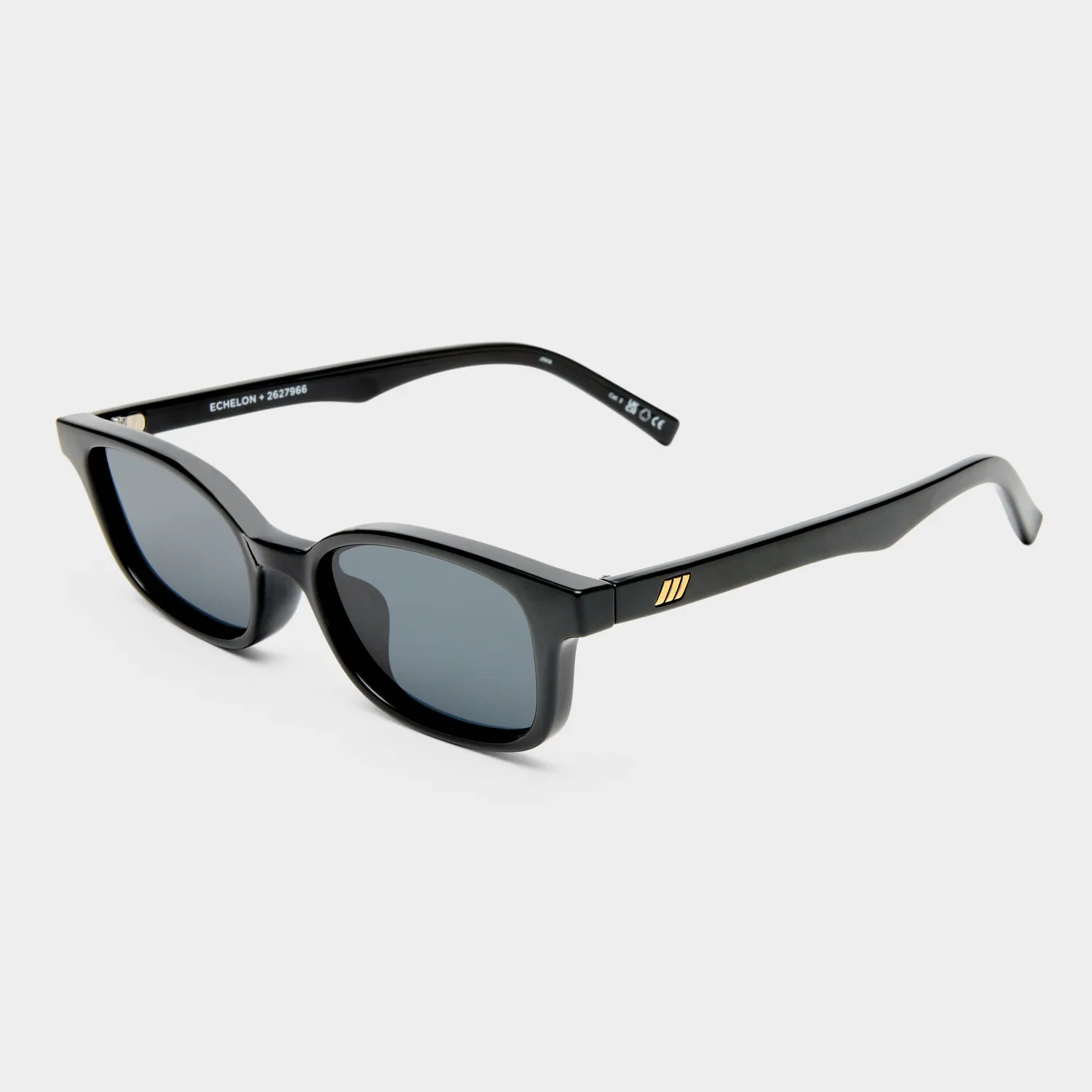 Le Specs Echelon + occhiali da sole neri piatti