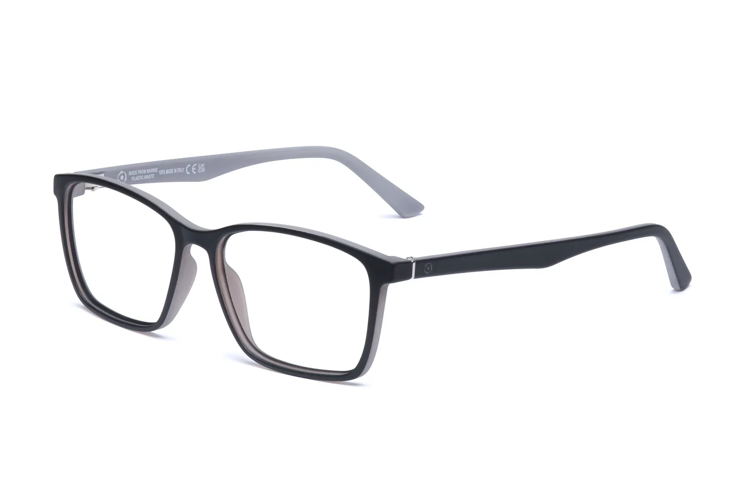 Sea2See Bari montatura da vista nero unisex squadrata