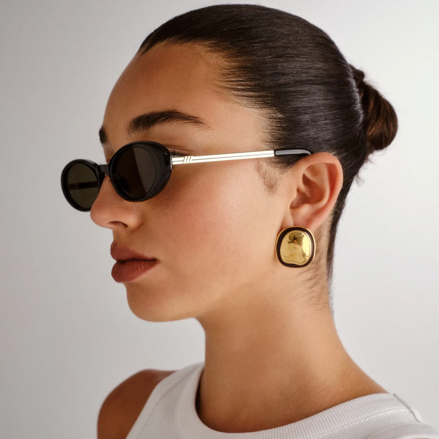 Le Specs Magnifique occhiale da sole nero verde