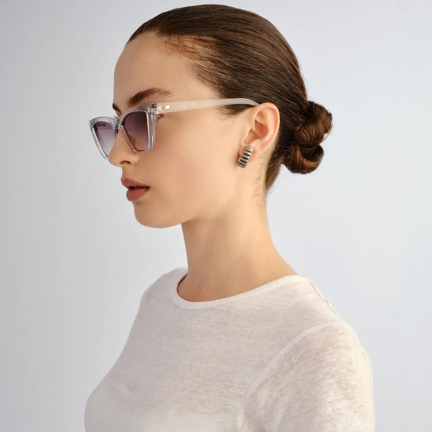 Le Specs Velodrome occhiale da sole Smoke cat-eye donna