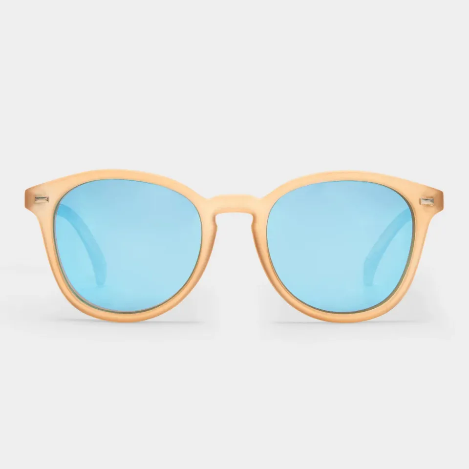 Le Specs Bandwagon occhiali da sole raw sugar tondi